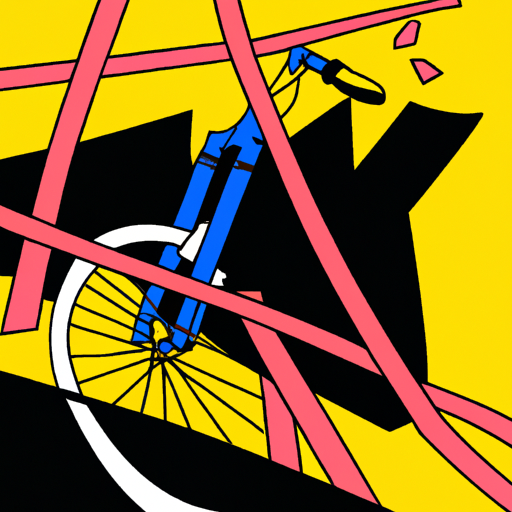 Bicycle Crash and Police Tape