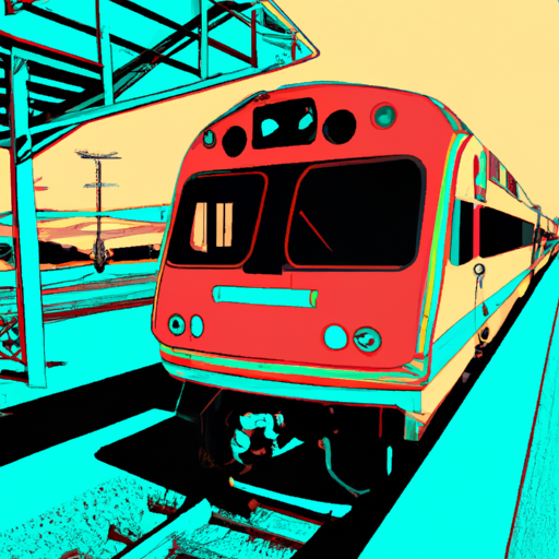 Caltrain at Mountain View Station