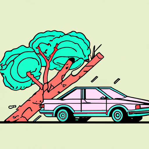 Car Crash into Tree