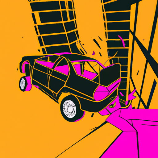 Car Crashes into Building