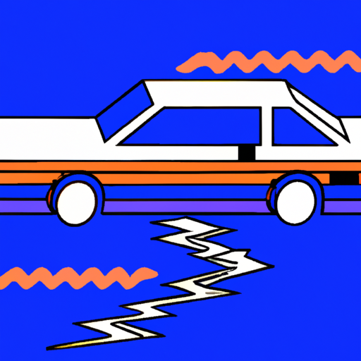 Car Hit and Run Scene