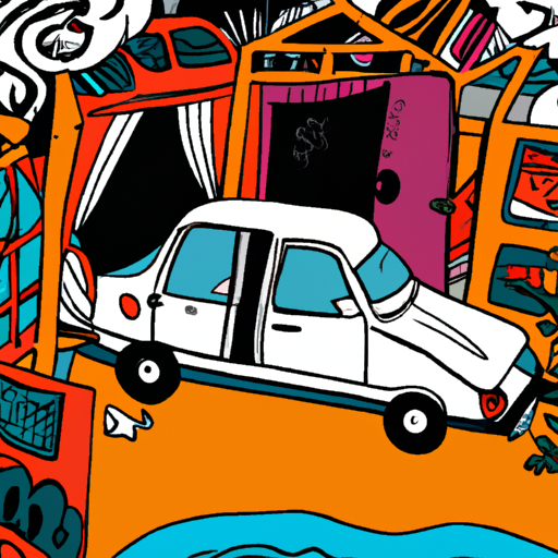 Car flies into homeless camp