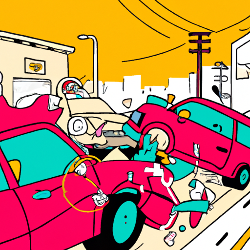 Carjacking and crash on Sanchez Street