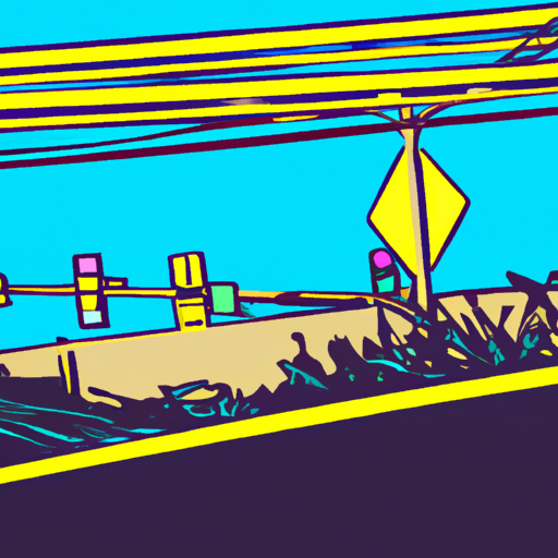 Carlsbad Freeway and Police Lights