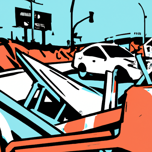 Crash Site on Norwalk Freeway