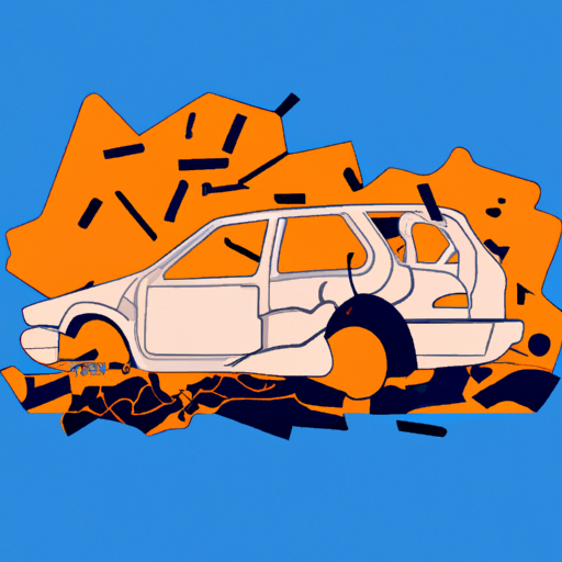 Crashed Car as Campaign Symbol