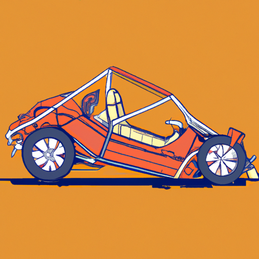 Crashed Three-wheeler Vehicle