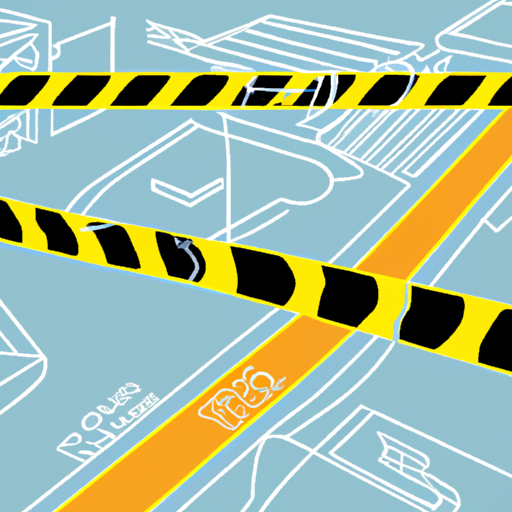 Crime scene tape, Oakland streets