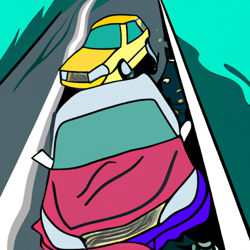 Damaged Cars on Road