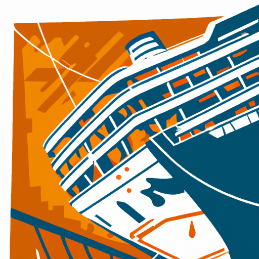 Damaged Cruise Ship at Pier