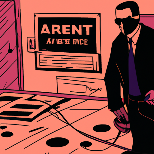 FBI agent at crime scene