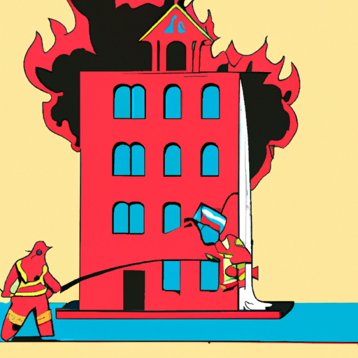 Firefighters battling house fire