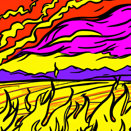 Flames and Smoke in Jurupa Valley