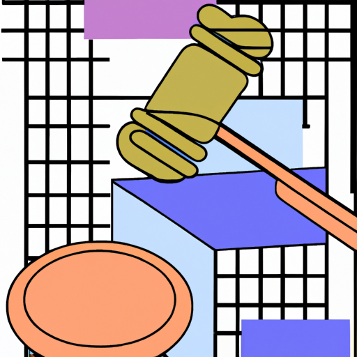 Gavel and prison bars