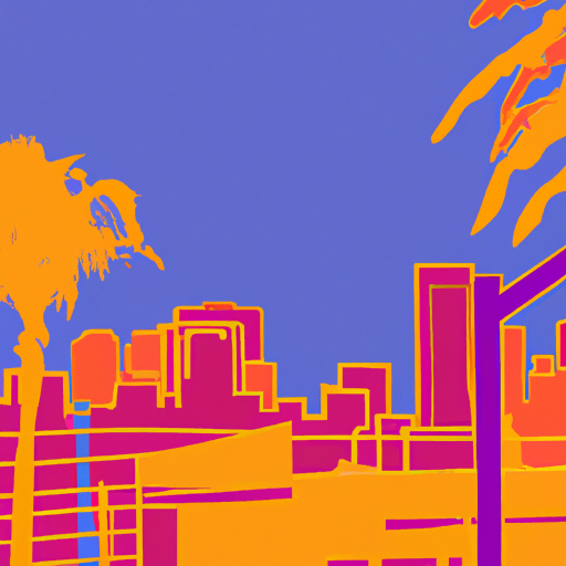 Heatwave Over SoCal Cityscape