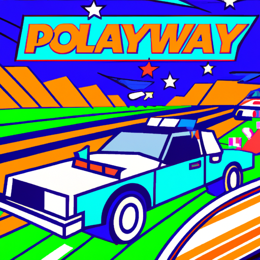 Highway patrol at crash scene