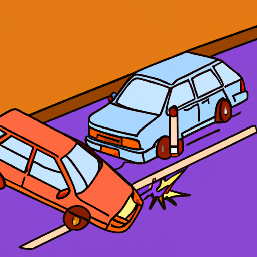 Hit-and-Run Incident Scene