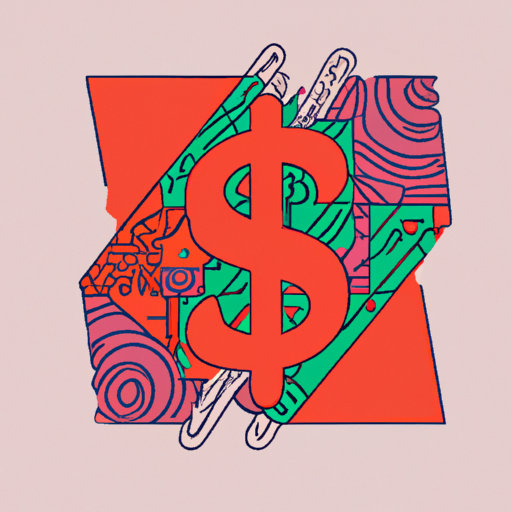 Netflix Logo and Dollar Sign