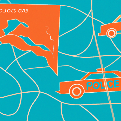 Police Chase and Orange County Map