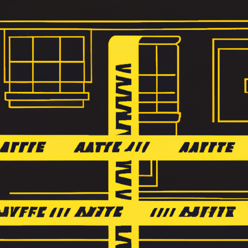 Police tape, San Mateo apartment