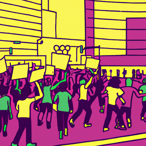 Protesters Marching in L.A.