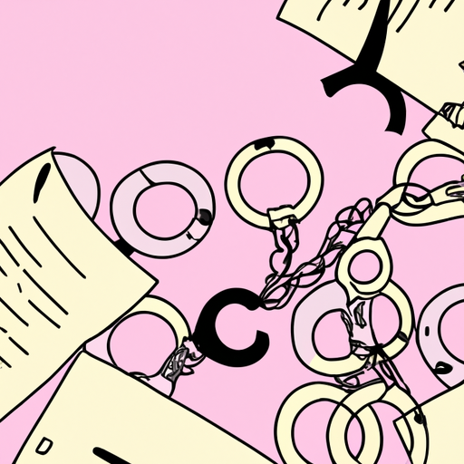 Scattered Paperwork and Handcuffs