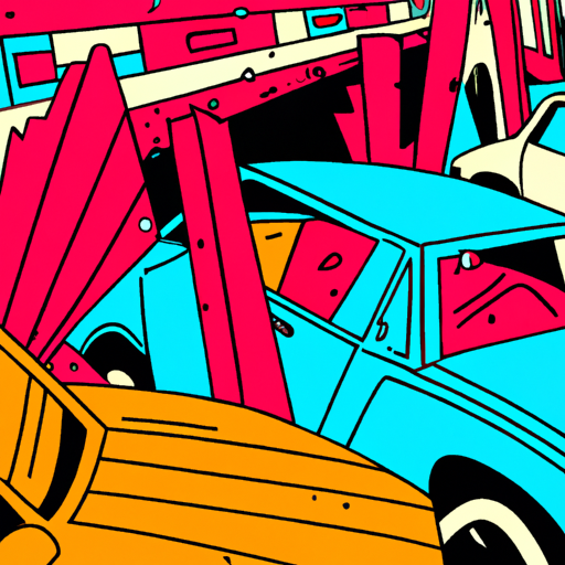 Stolen cars crashing into shops