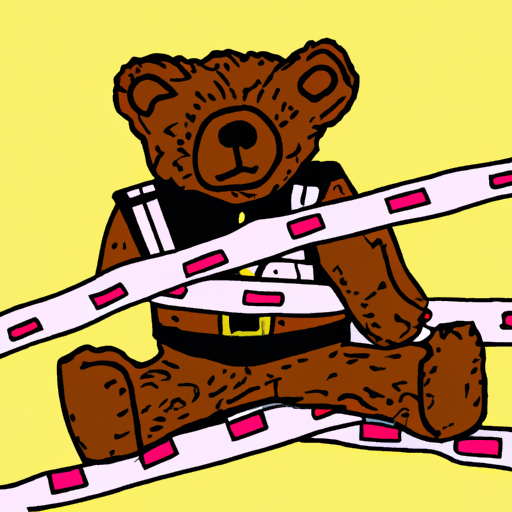 Teddy Bear and Police Tape