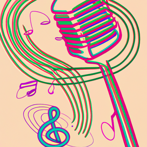 Tony Bennett, Microphone, Music Notes