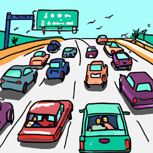 Traffic Jam in California