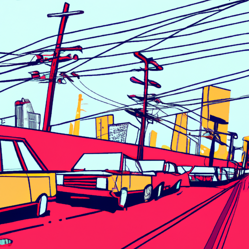 Traffic Jam in Los Angeles