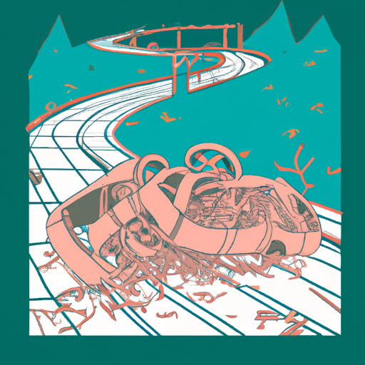 Twisted Wreckage on Highway