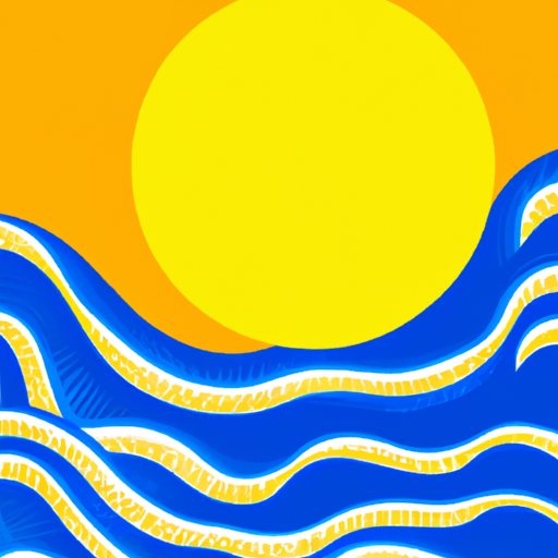 Waves Under the Hot Sun