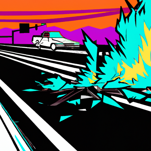 15 Freeway Fiery Crash