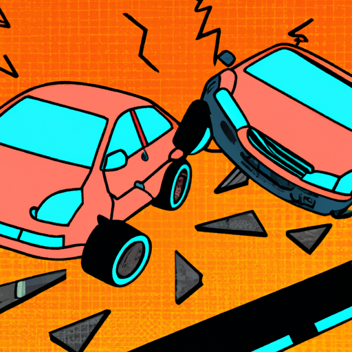 Autonomous Car Accident Scene