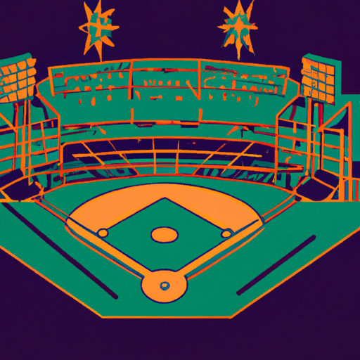 Baseball Stadium at Night