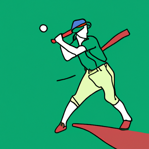 Boy playing baseball