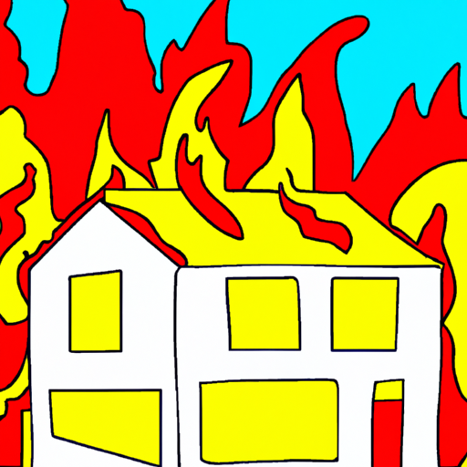 Burning House Scene