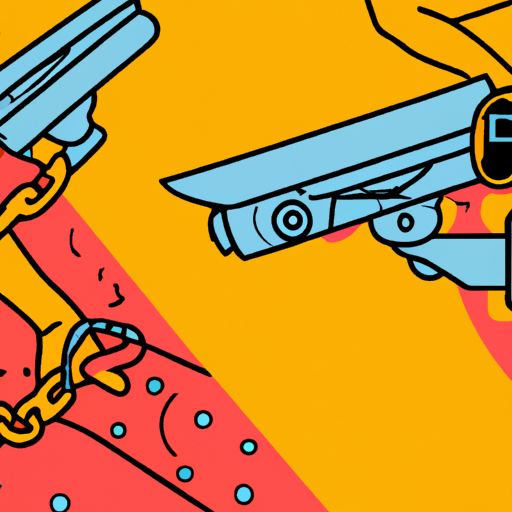 CCTV footage of armed robbery