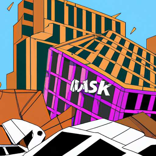 Car Crash at Bank Building