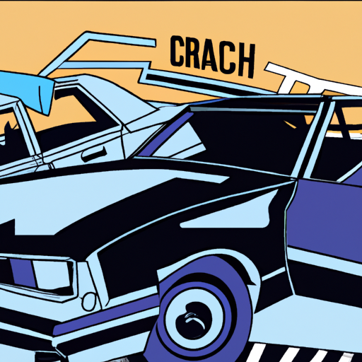 DUI Crash, San Rafael Police Car