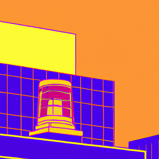 Emergency Siren in a City