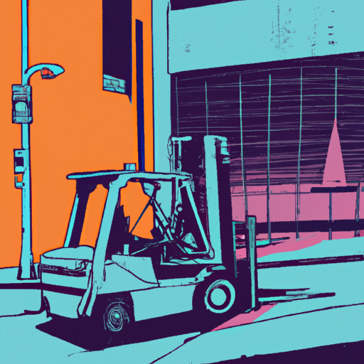 Forklift, Downtown Los Angeles, police pursuit