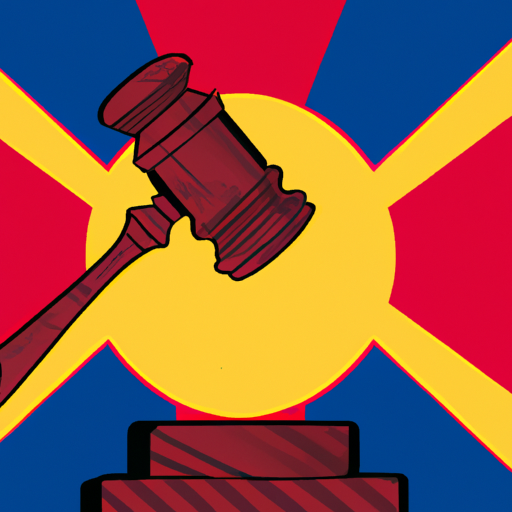 Georgia State Flag and Gavel