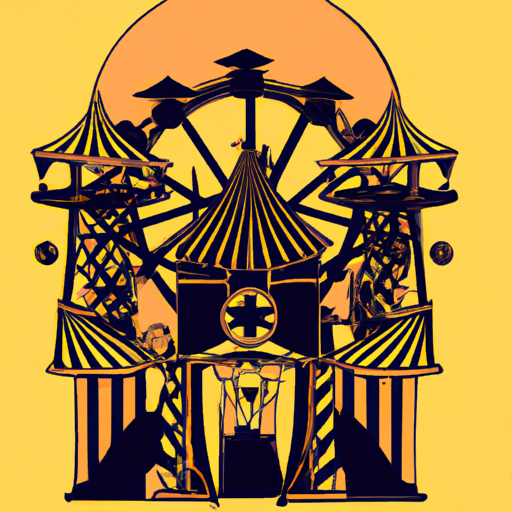 Halloween-themed amusement park