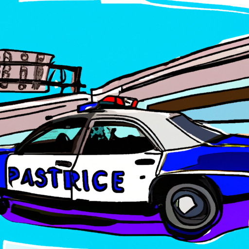 Interstate 880, Hayward, police patrol car