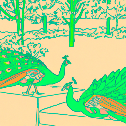 Peacocks on Fairfield property