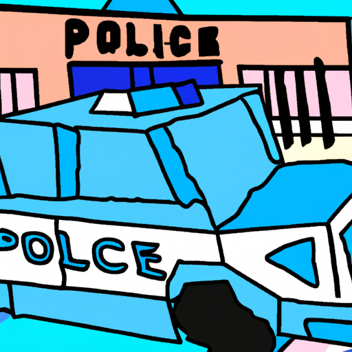 Police Car Outside School