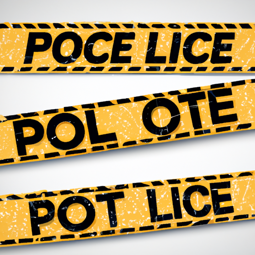 Police Tape at Crime Scene