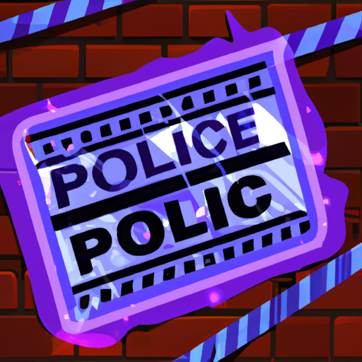 Police Tape at Crime Scene